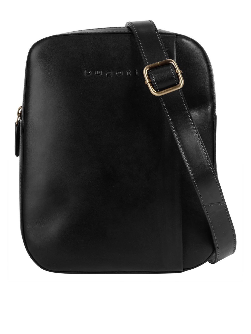 Thumbnail - Bugatti Umhängetasche Damen Leder schwarz, ONE SIZE