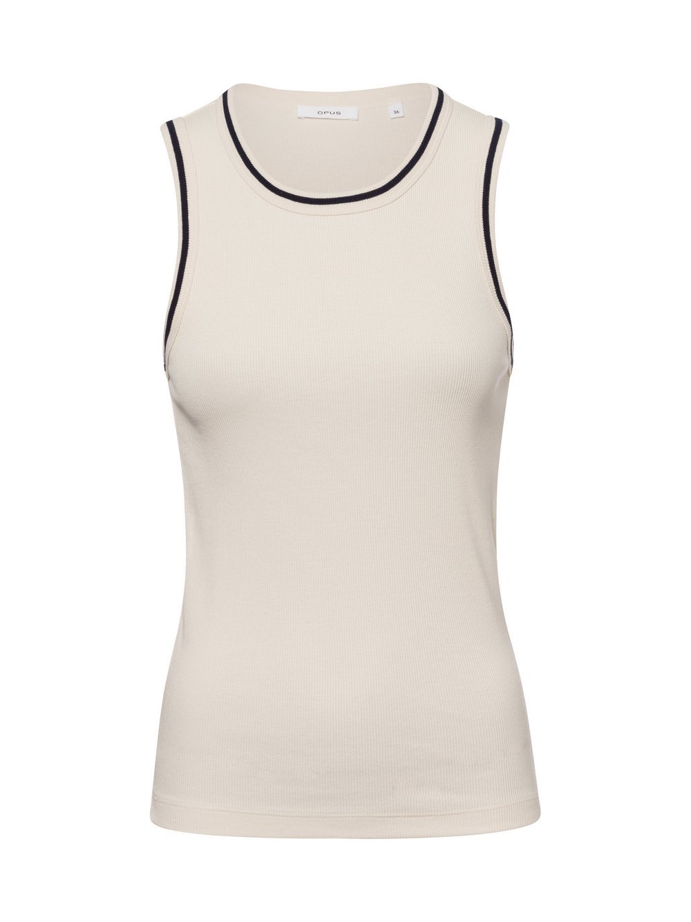 Opus Tanktop Damen Baumwolle weiß, 36