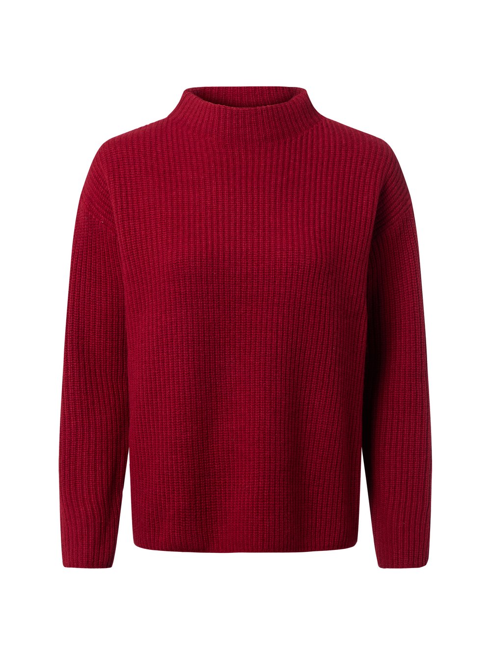 Marie Lund Strickpullover aus Merino Damen rot, XS
