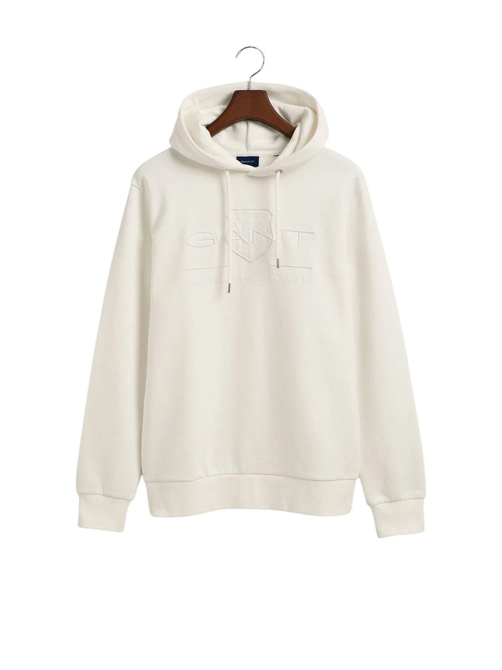 Gant Kapuzenpullover Herren Baumwolle weiß, M