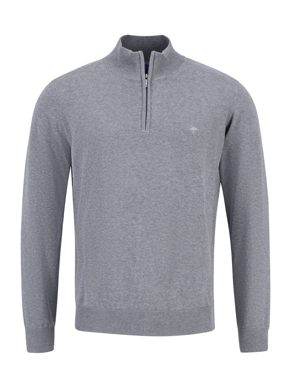Fynch-Hatton Pullover Herren Baumwolle grau, XL