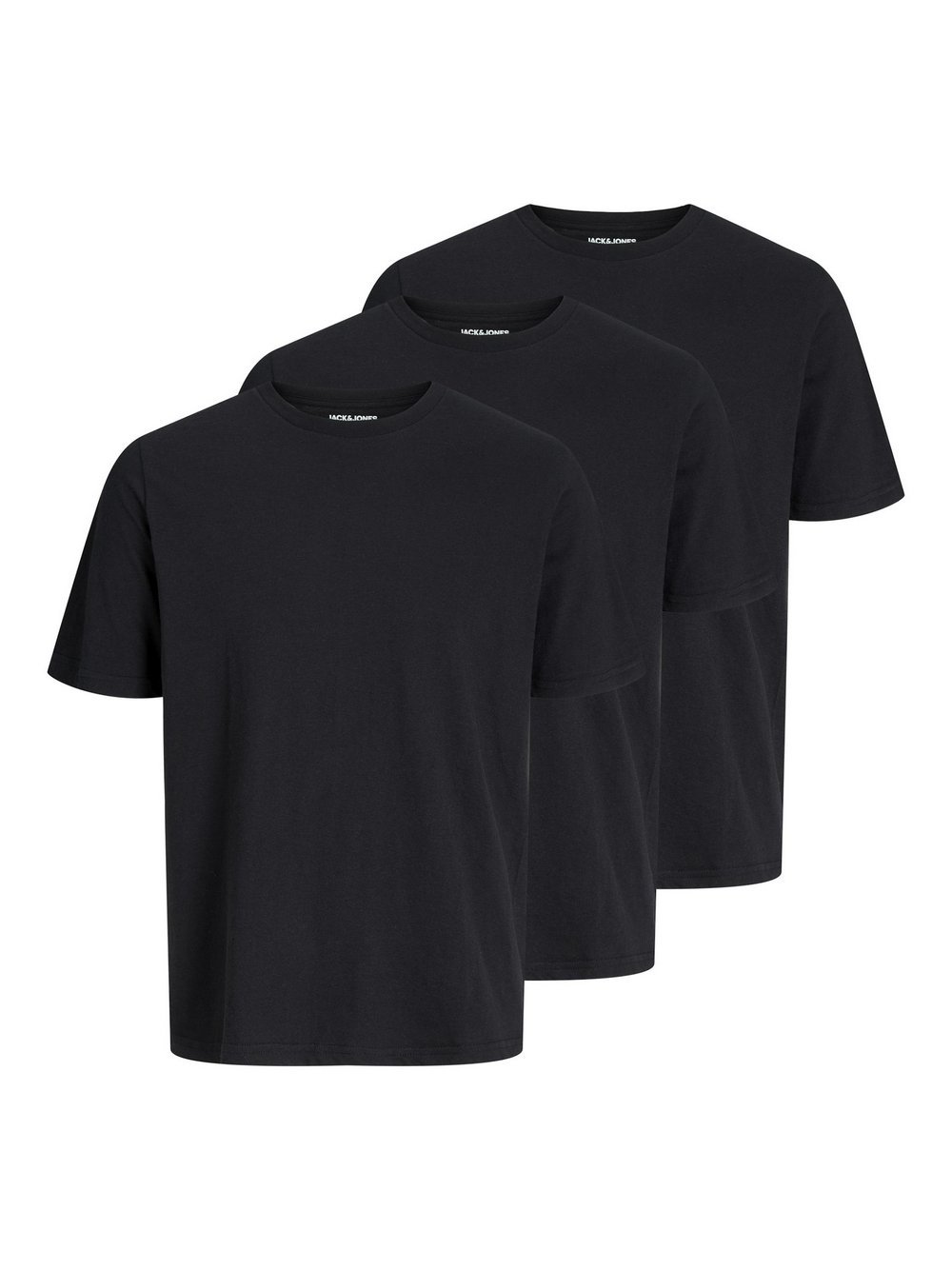 Thumbnail - Jack & Jones T-Shirt Herren Baumwolle schwarz, M
