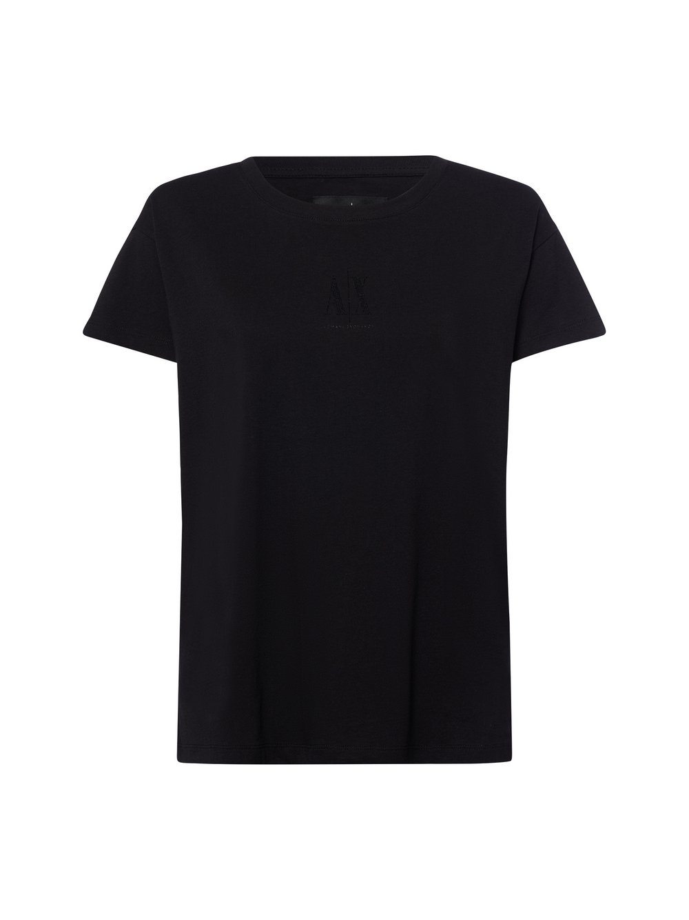 Armani Exchange T-Shirt Damen Baumwolle schwarz, XL