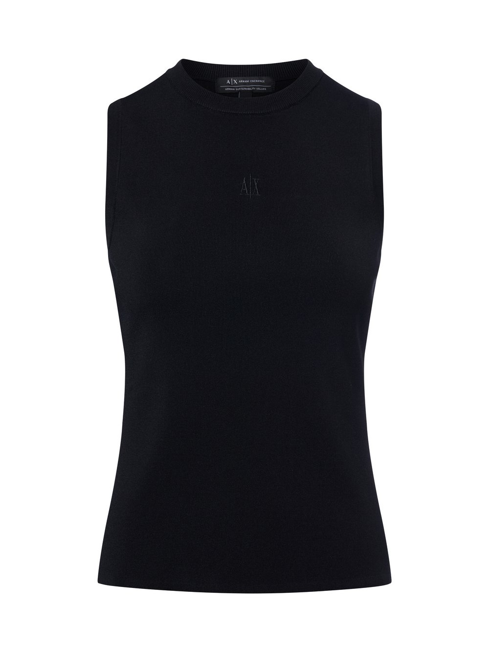 Armani Exchange Top Damen Viskose schwarz, XS