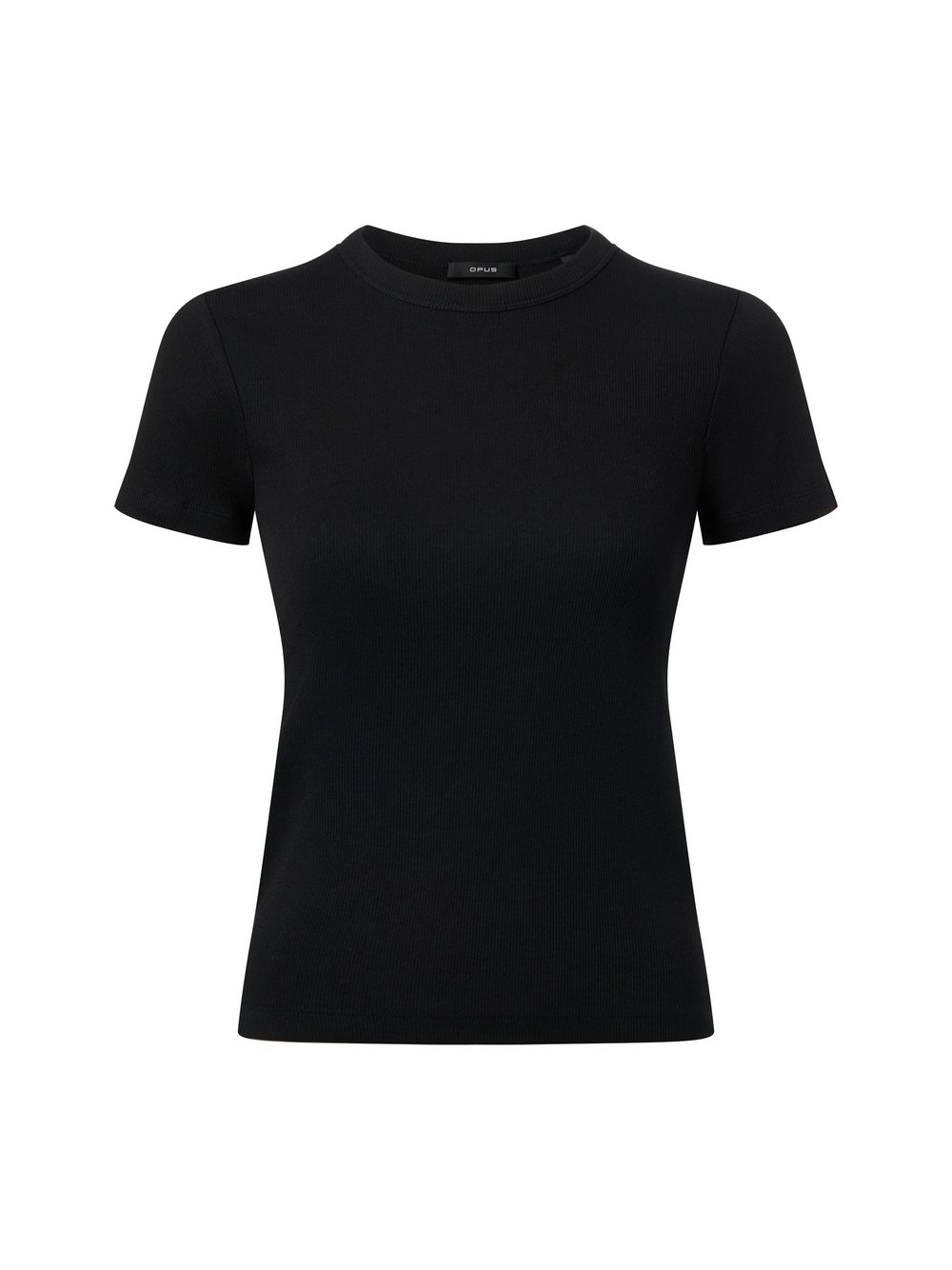 Thumbnail - Opus T-Shirt Damen Baumwolle schwarz, 40