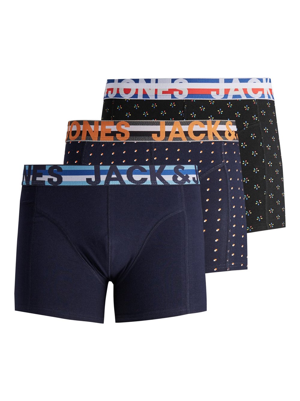 Thumbnail - Jack & Jones Trunks Herren Baumwolle blau, XXL