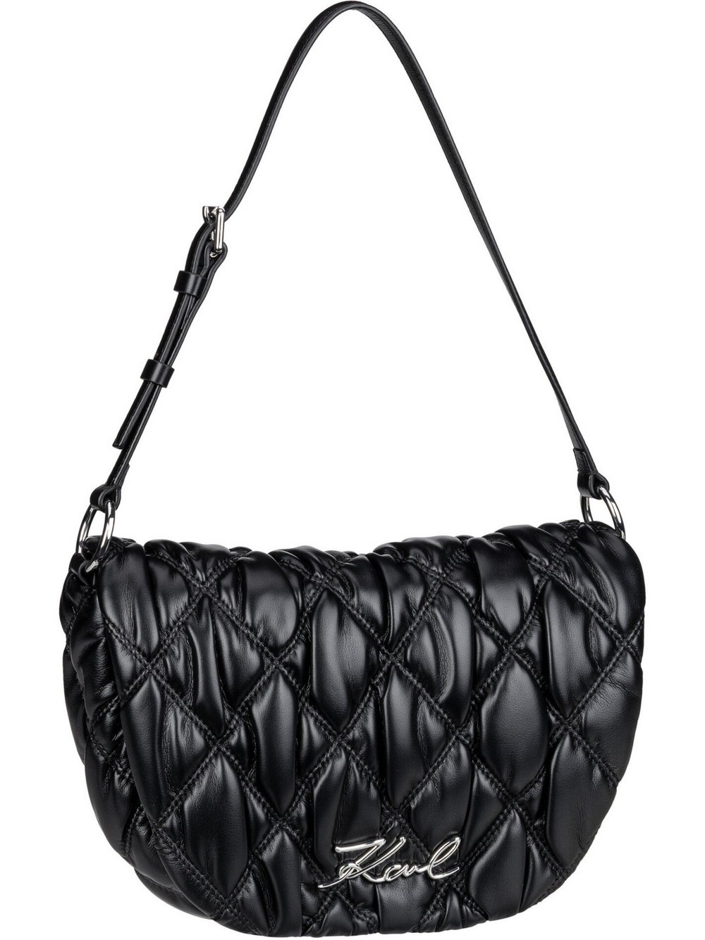 KARL LAGERFELD Handtasche Damen Kunstleder schwarz, ONE SIZE