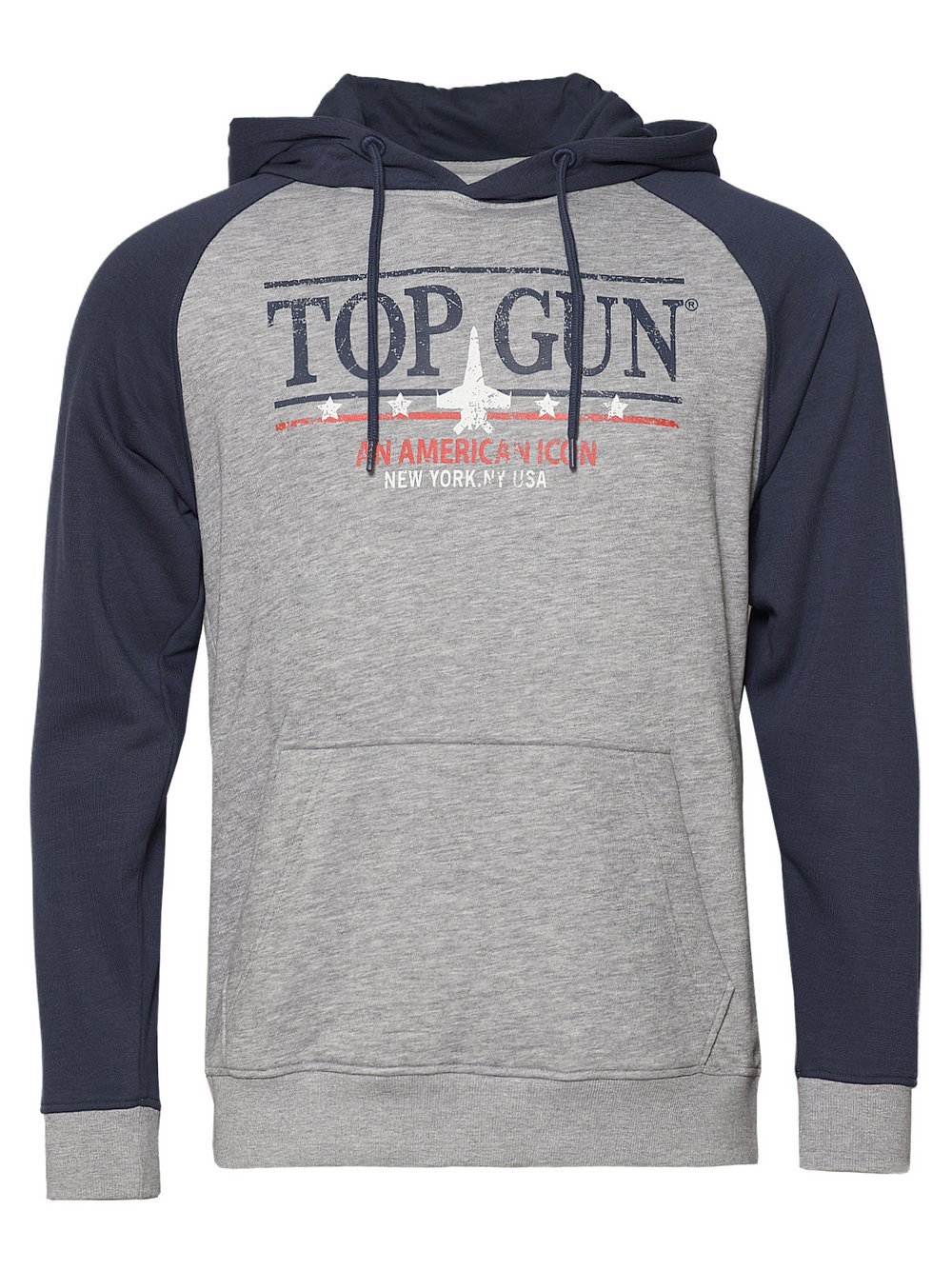 Topgun Hoodie Herren Baumwolle mehrfarbig bedruckt, XL