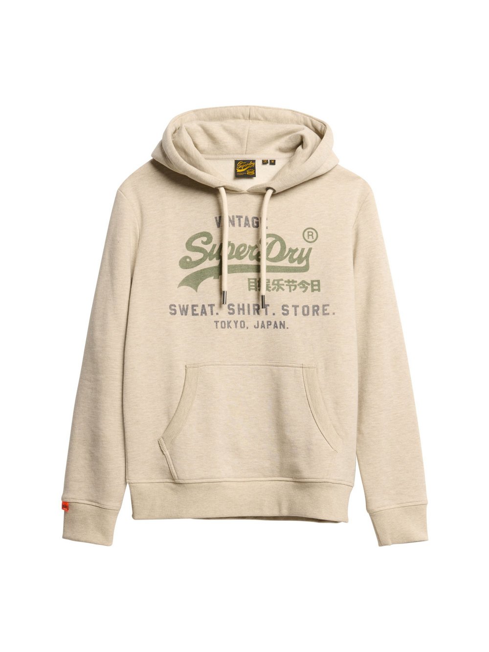 Superdry Sweatshirt Herren Baumwolle beige, XXXL