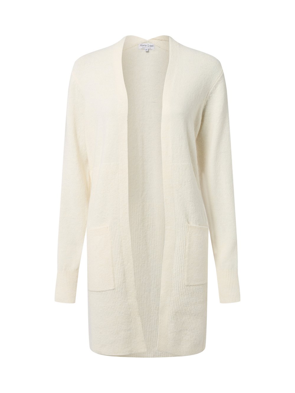 Marie Lund Strickhülle Damen Feinstrick weiß, S