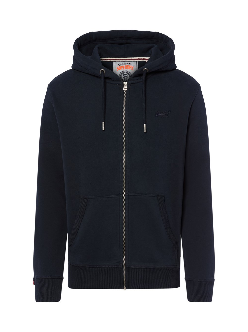 Superdry Kapuzenjacke Herren Baumwolle blau, XXL