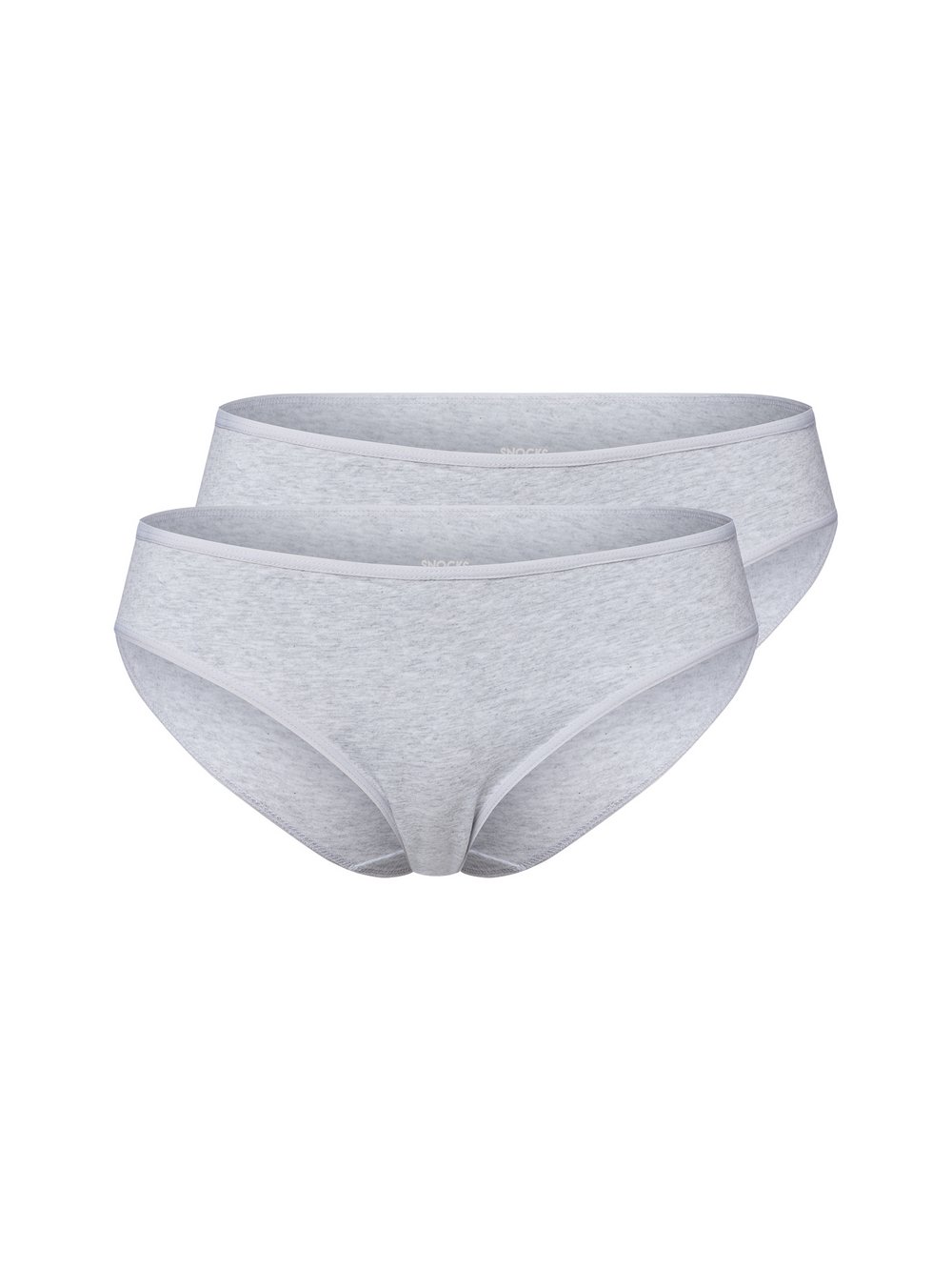Snocks Slip im 2er-Pack Damen Baumwolle mehrfarbig, XL