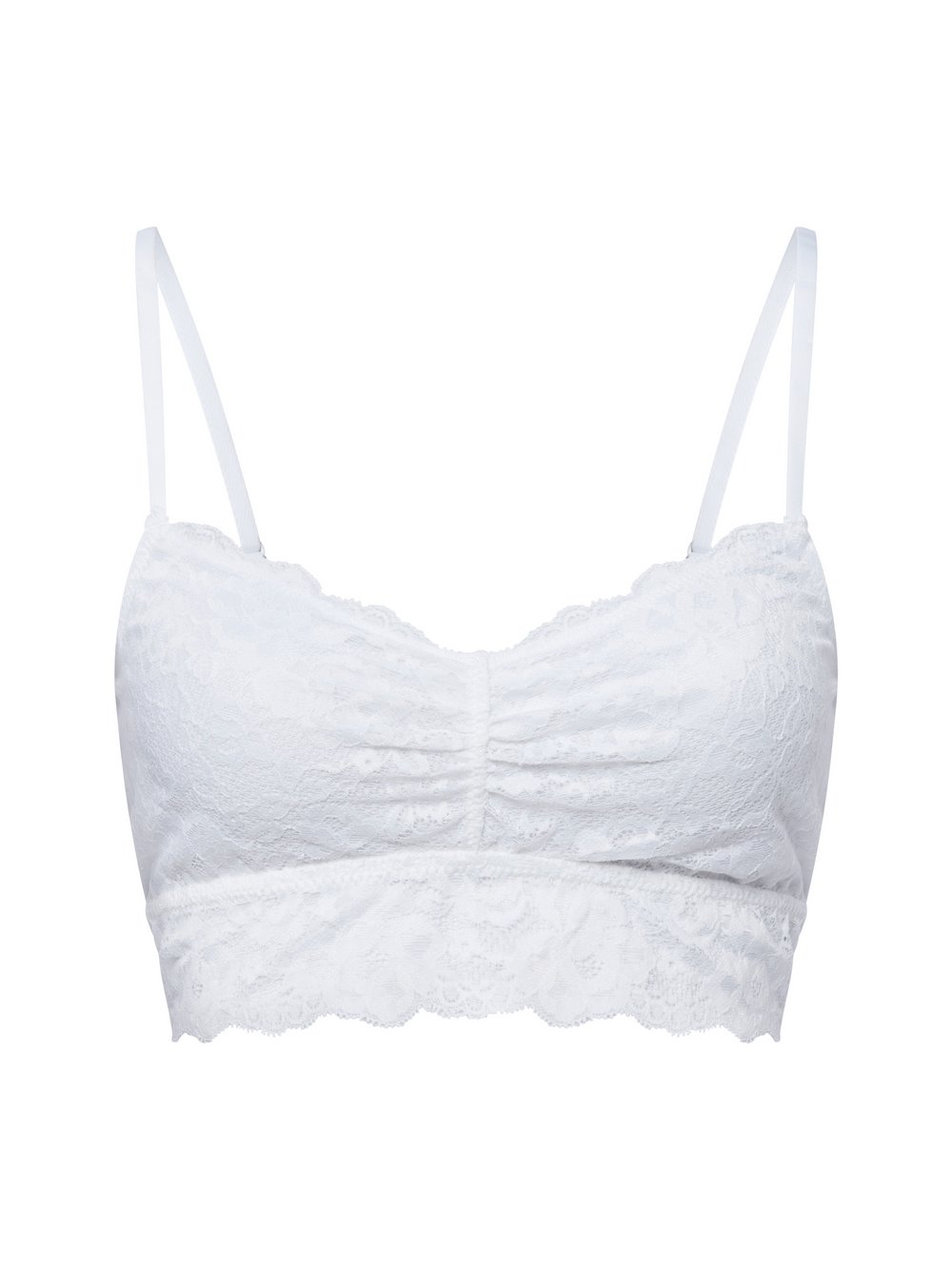 Snocks Bralette Damen Polyamid weiß, L