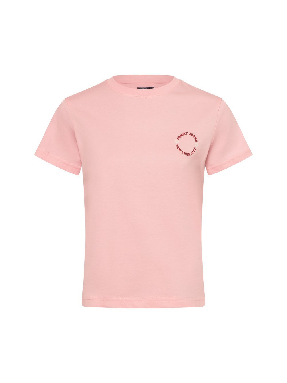 Tommy Jeans T-Shirt Damen Baumwolle rosa, XS