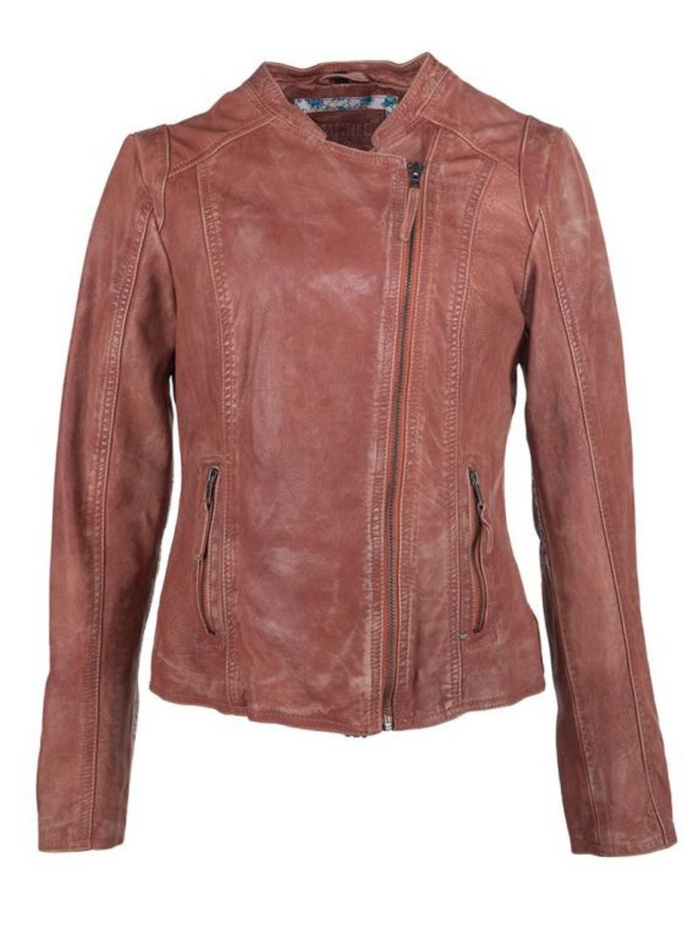 Mustang Lederjacke Damen braun, L