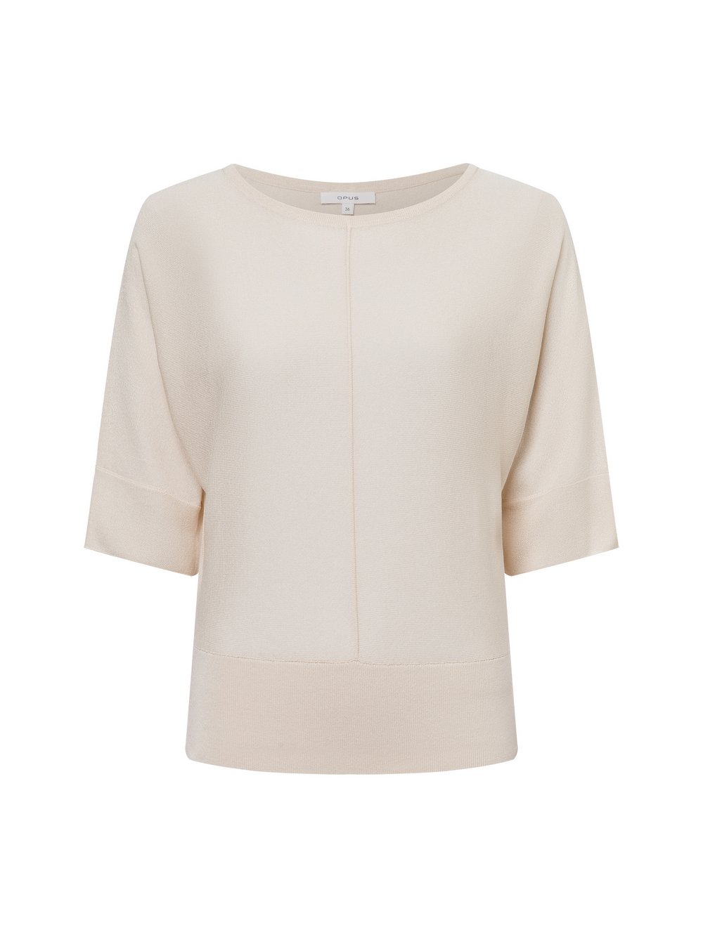 Opus Strickshirt Damen Viskose beige, 44