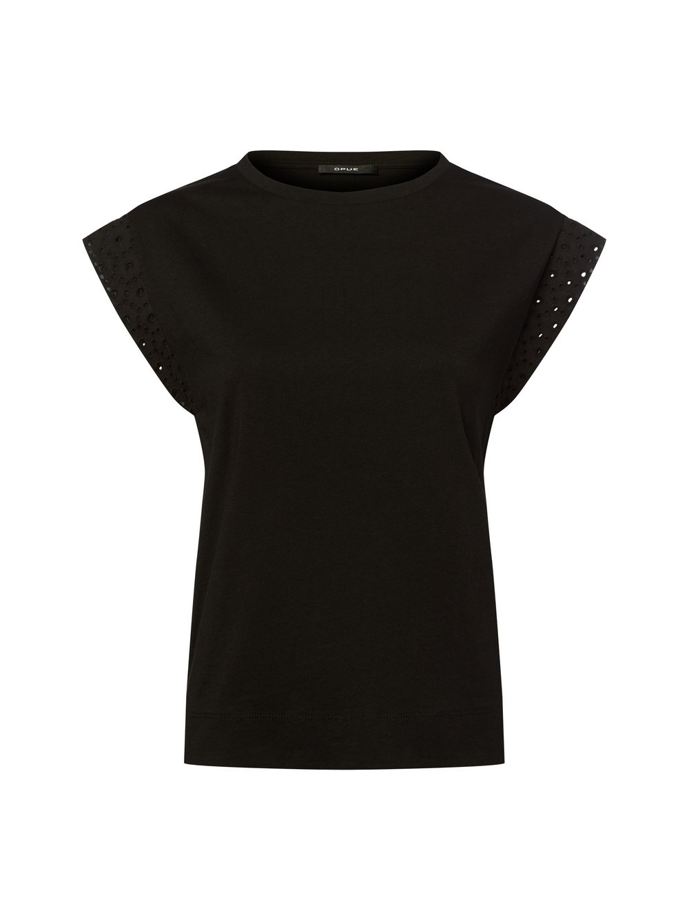 Opus T-Shirt Damen Baumwolle schwarz, 44