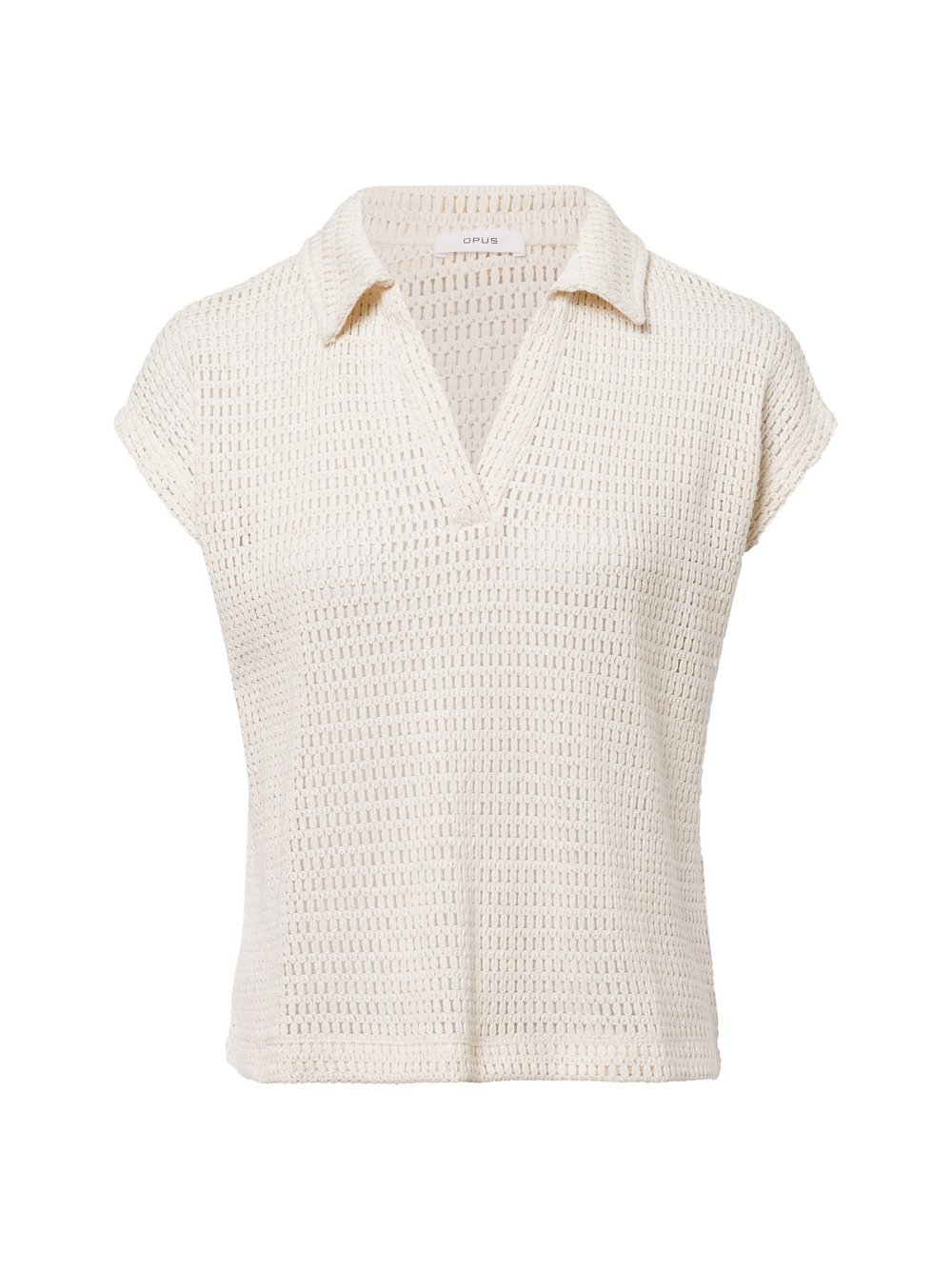 Opus Poloshirt Damen Baumwolle beige, 44