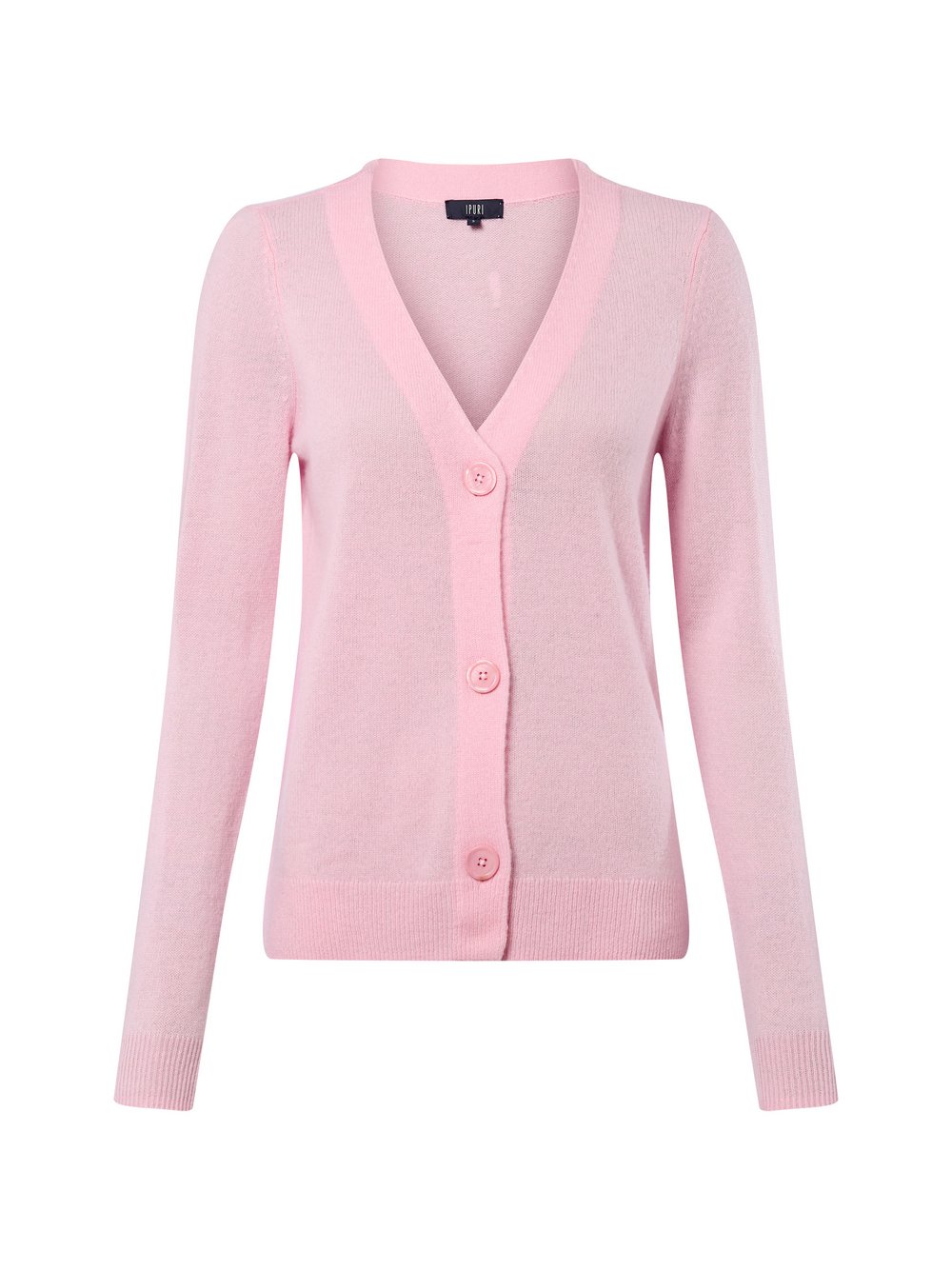 IPURI Pure Cashmere Strickjacke Damen rosa, XXL
