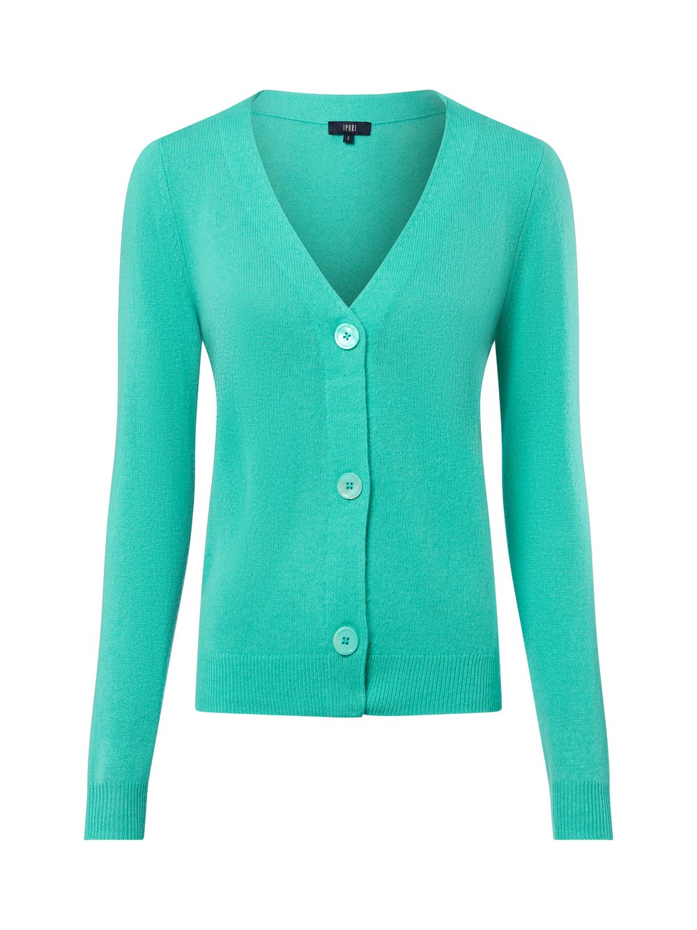 IPURI Pure Cashmere Strickjacke Damen grün, L
