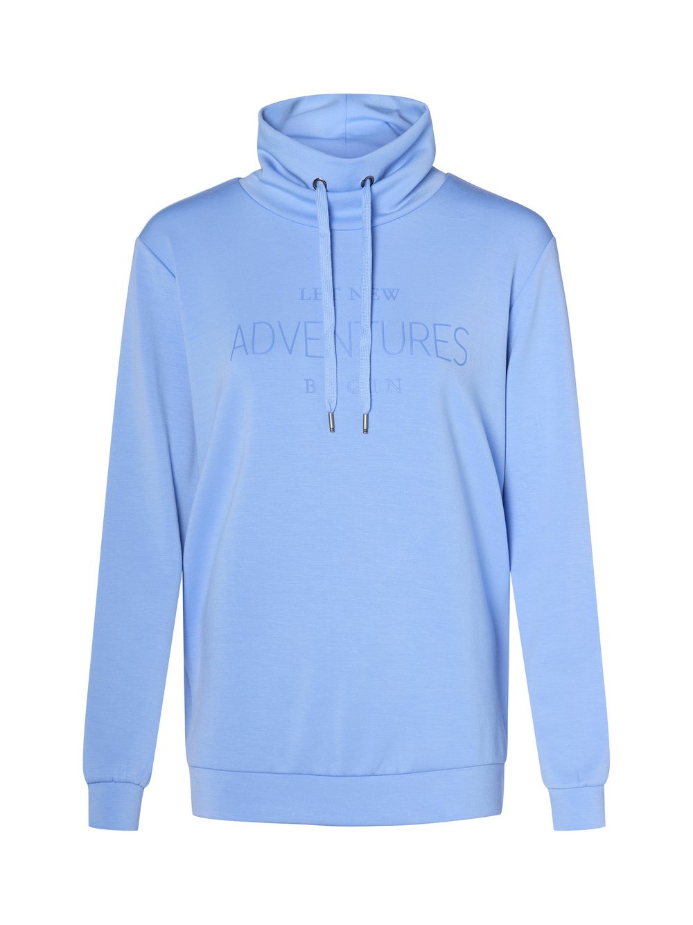 soyaconcept® Sweatshirt Damen Modal blau bedruckt, S