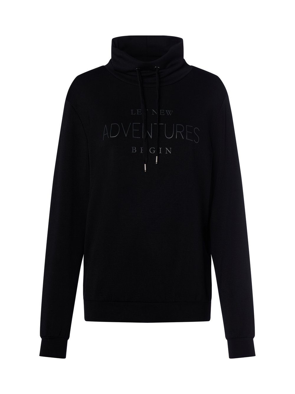 soyaconcept® Sweatshirt Damen Modal schwarz bedruckt, L