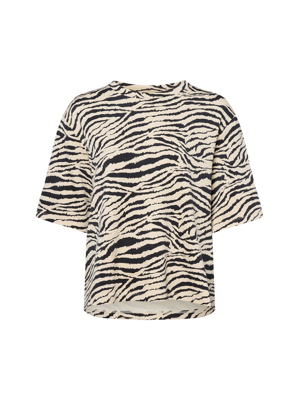 soyaconcept® T-Shirt Damen Modal mehrfarbig gemustert, XL