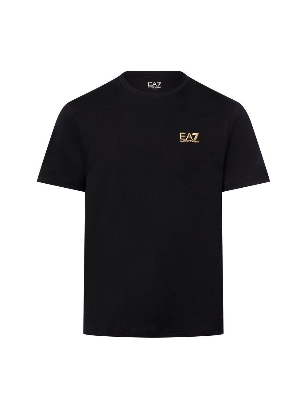 EA7 Emporio Armani T-Shirt Herren Baumwolle schwarz, XXL