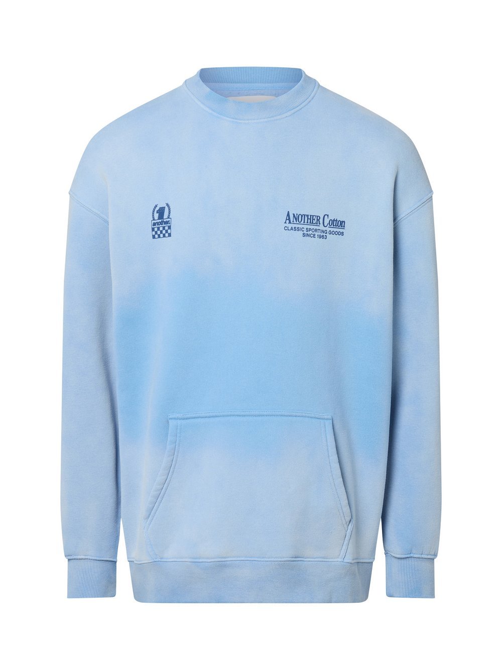 Another Cotton Lab Sweatshirt Herren Baumwolle blau, XL