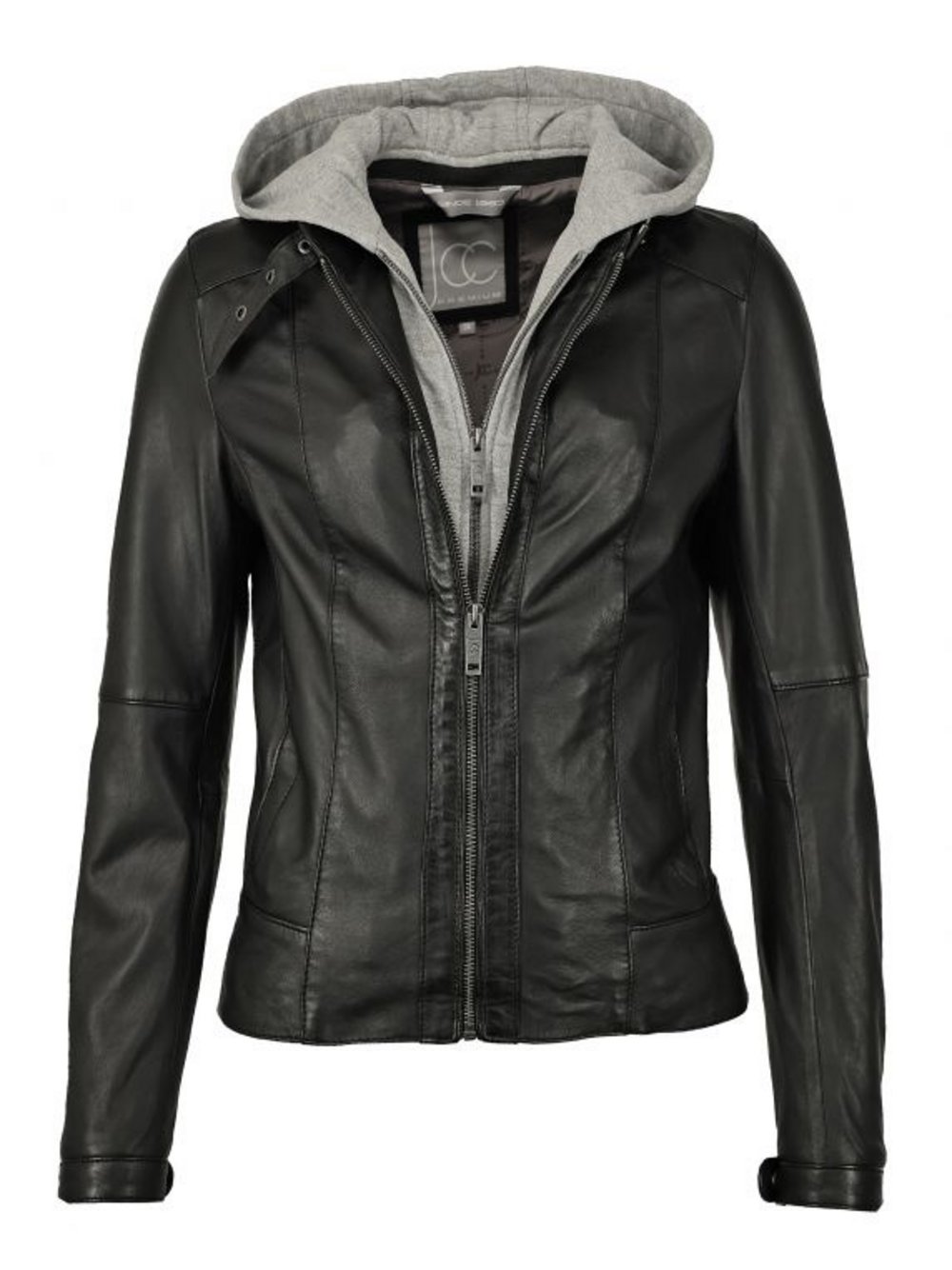 JCC Lederjacke Damen schwarz, 42