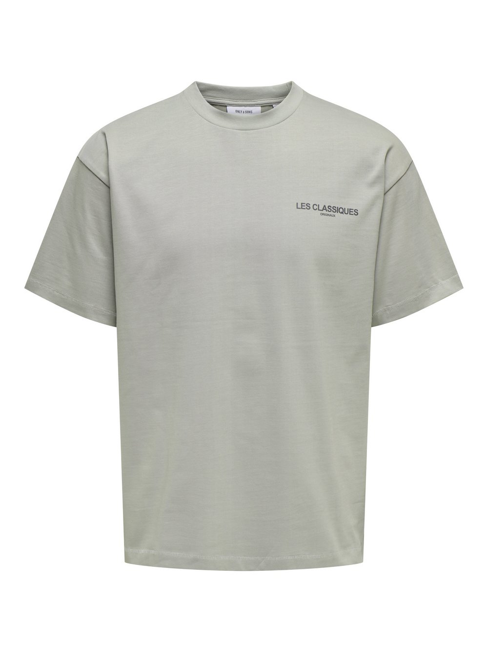 Only&Sons T-Shirt Herren Baumwolle grau bedruckt, M