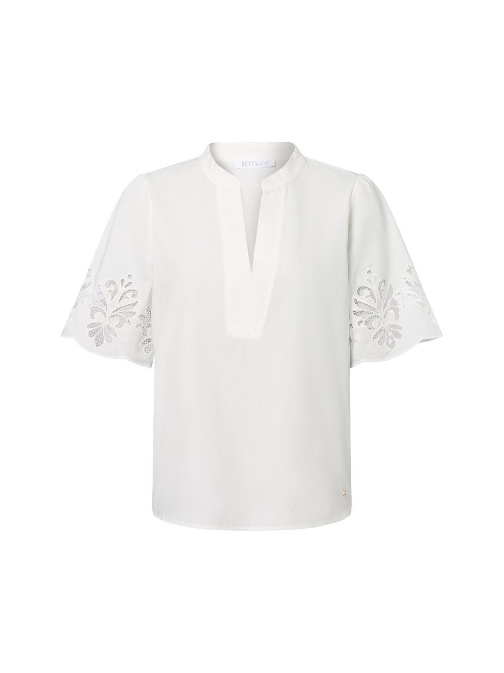 Betty & Co Bluse Damen Baumwolle weiß, 38