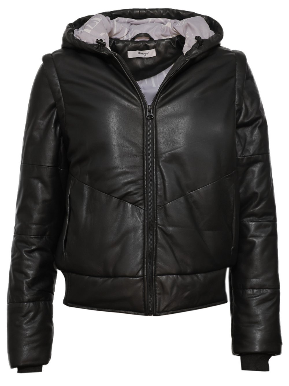 Thumbnail - Maze Lederjacke Damen schwarz, M