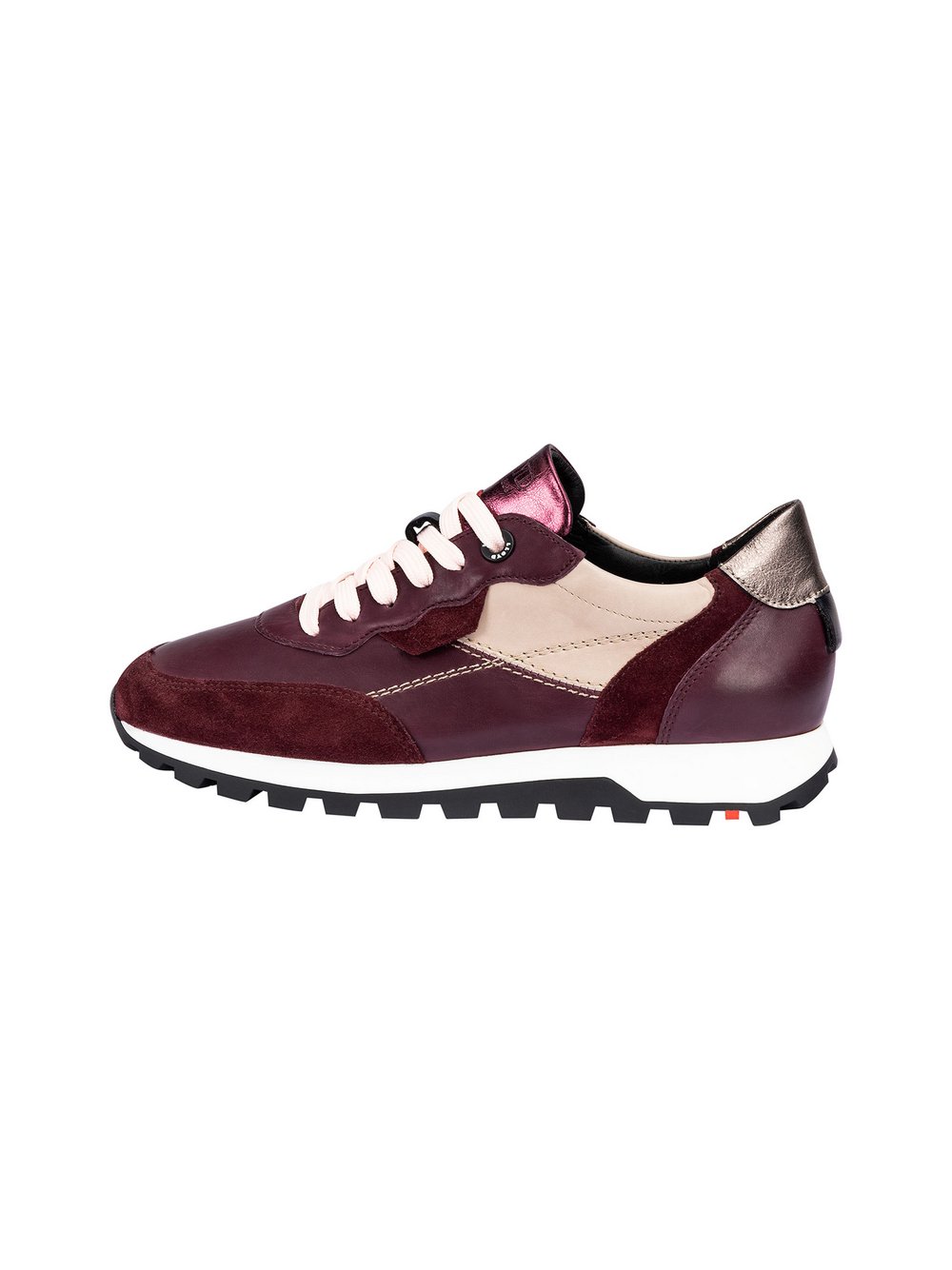 Lloyd Sneaker Damen Leder rot gemustert, 40