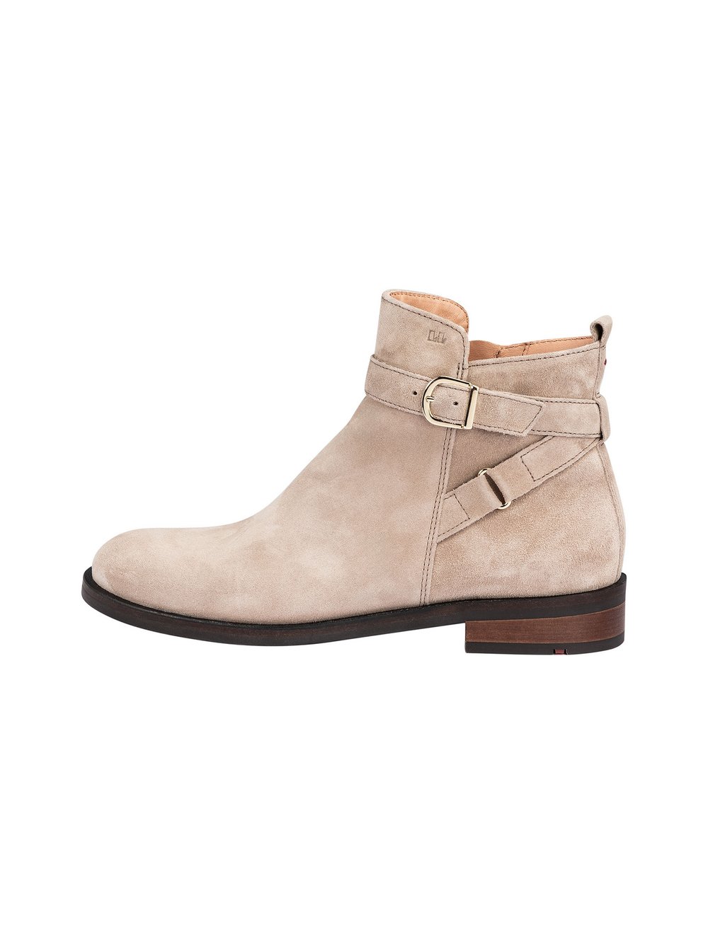 Lloyd Schnürstiefelette Damen Leder beige, 5.5