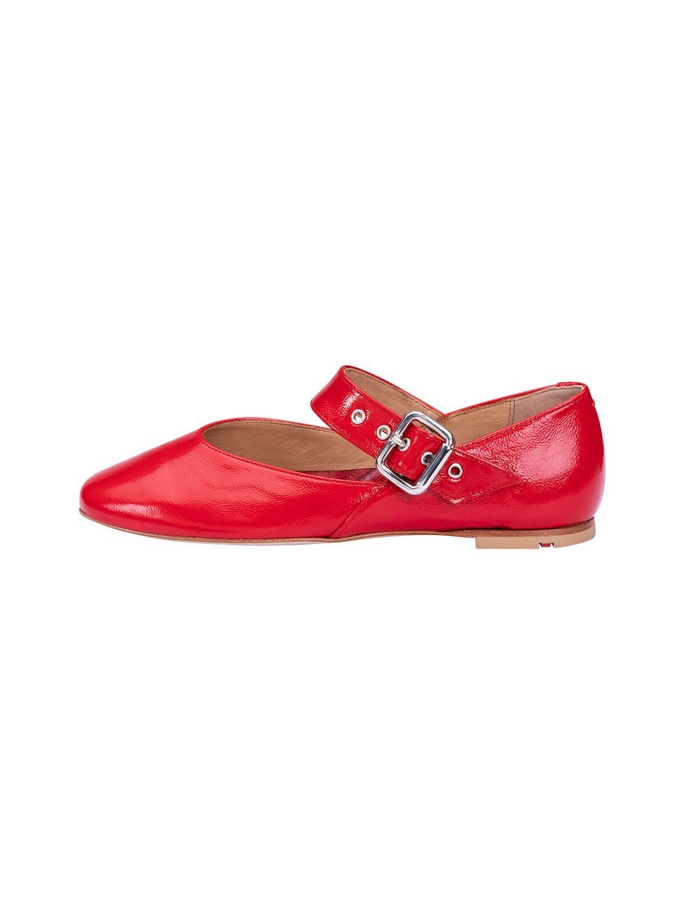 Lloyd Ballerina Damen Leder rot, 4