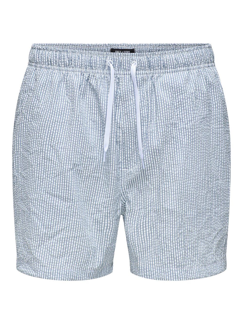 Only&Sons Badehose Herren blau gestreift, XL