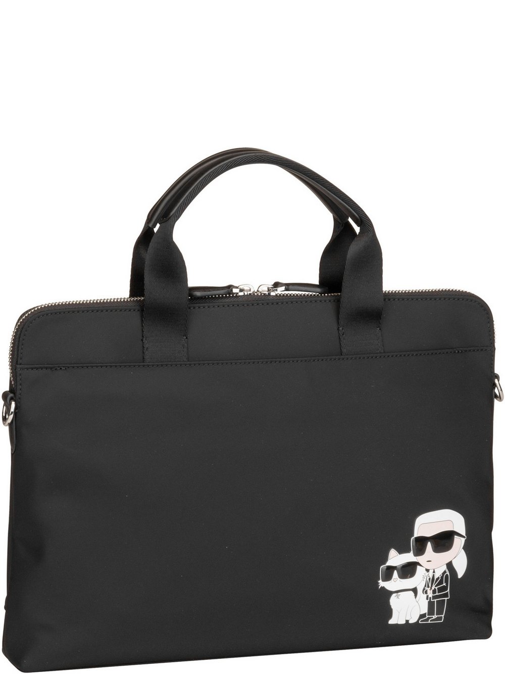 KARL LAGERFELD Laptophülle Herren schwarz, ONE SIZE