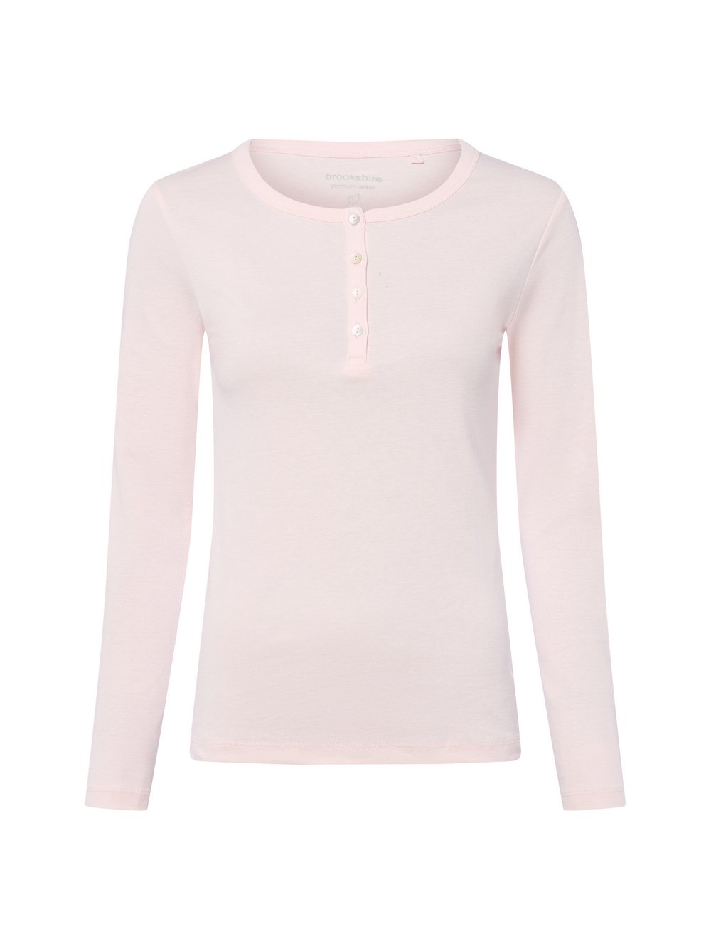 brookshire Langarmshirt Damen Baumwolle rosa, M