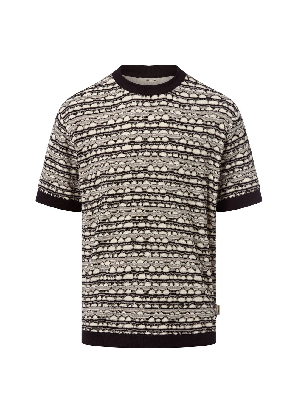 Redefined Rebel Strickshirt Herren mehrfarbig strukturiert, XL