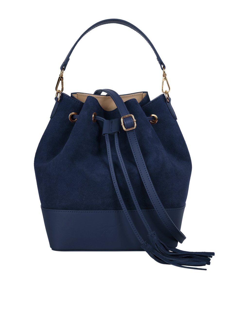 Thumbnail - Samantha Look Umhängetasche Damen Leder blau, ONE SIZE