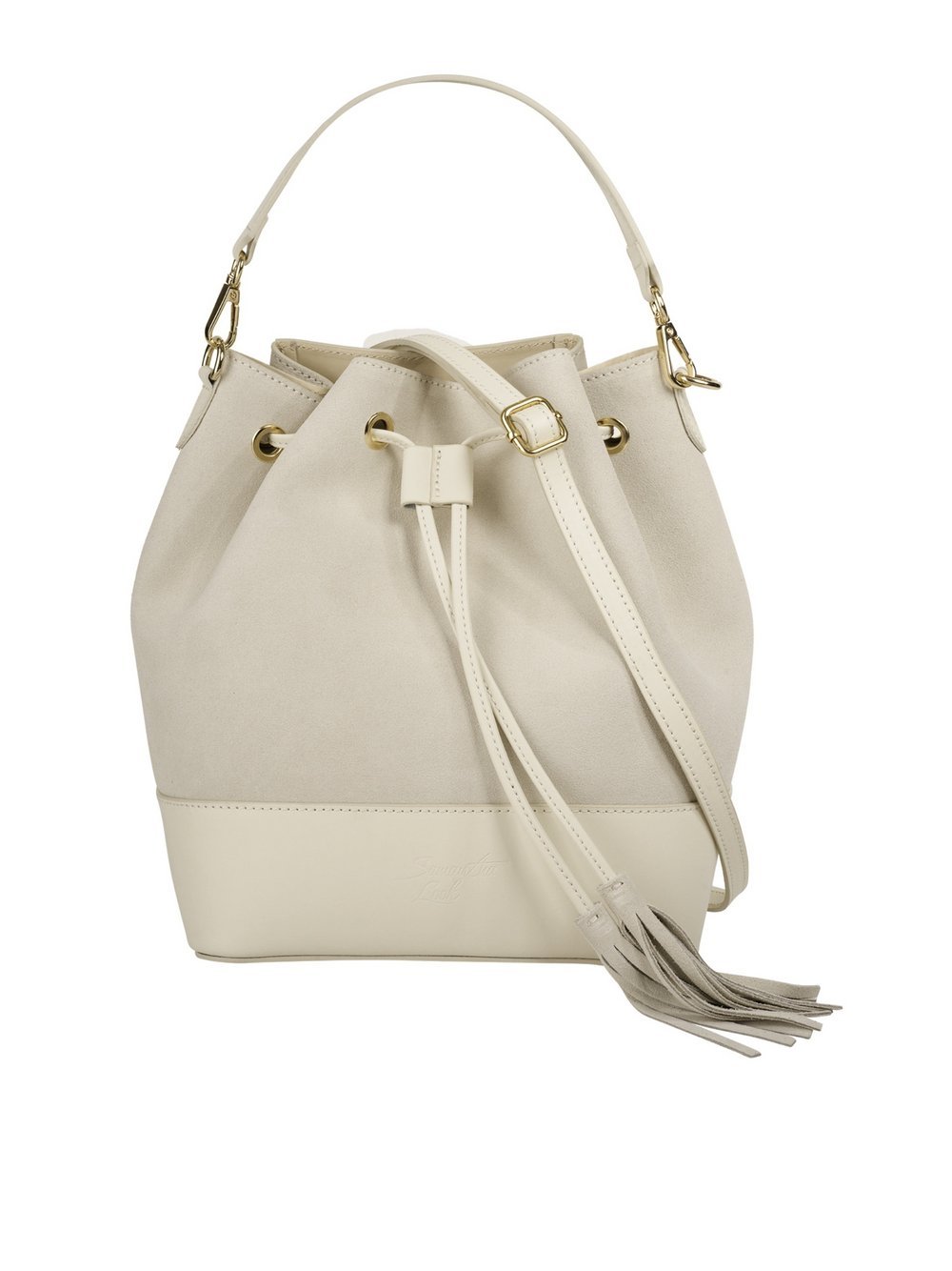 Thumbnail - Samantha Look Umhängetasche Damen Leder beige, ONE SIZE
