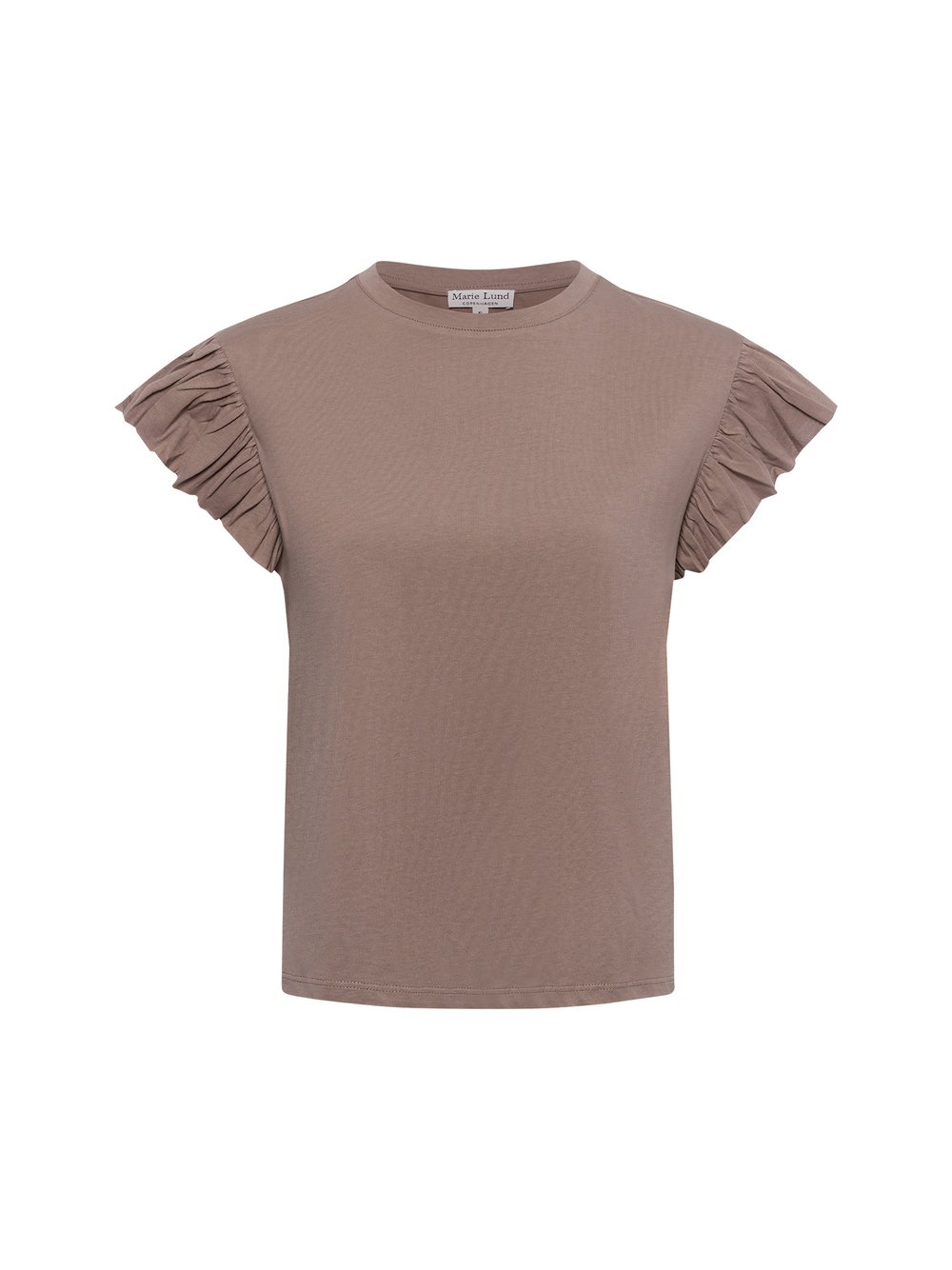 Marie Lund T-Shirt Damen Baumwolle beige, L