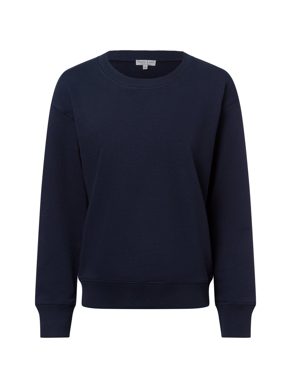 Marie Lund Sweatshirt Damen Baumwolle blau, M