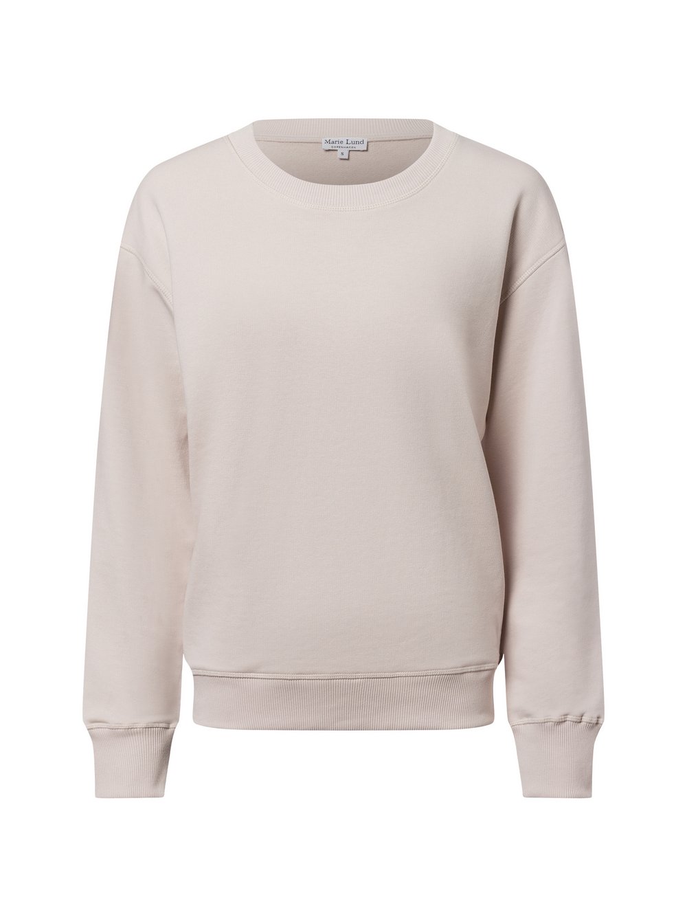 Marie Lund Sweatshirt Damen Baumwolle beige, S