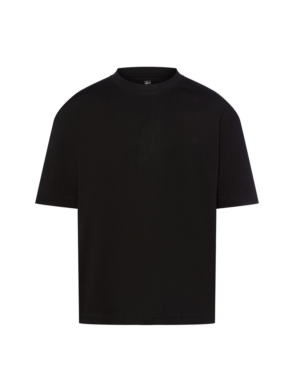 Nils Sundström T-Shirt Herren Baumwolle schwarz, L