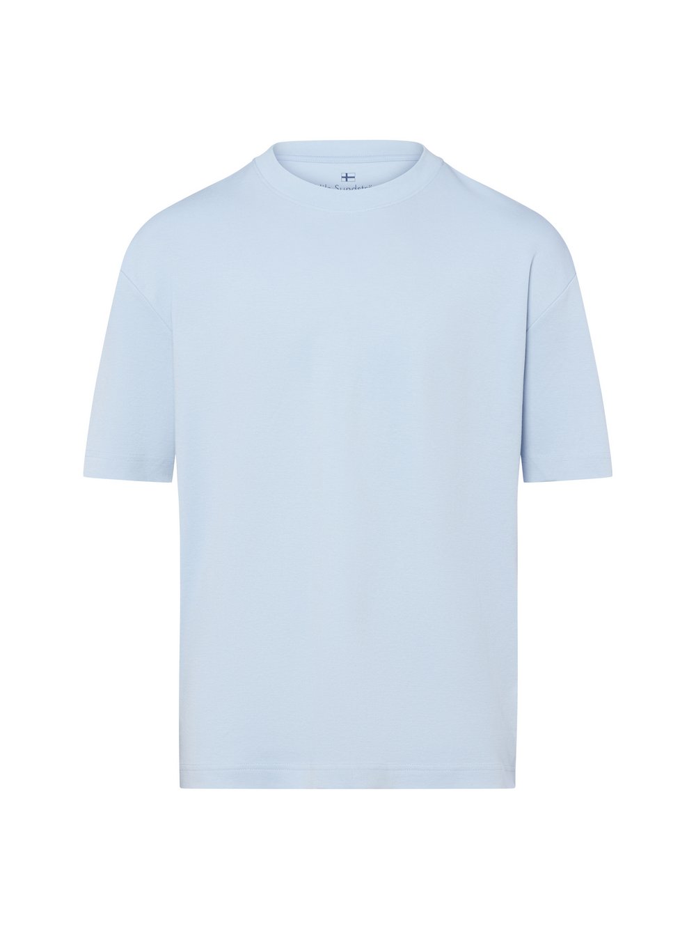 Nils Sundström T-Shirt Herren Baumwolle blau, M