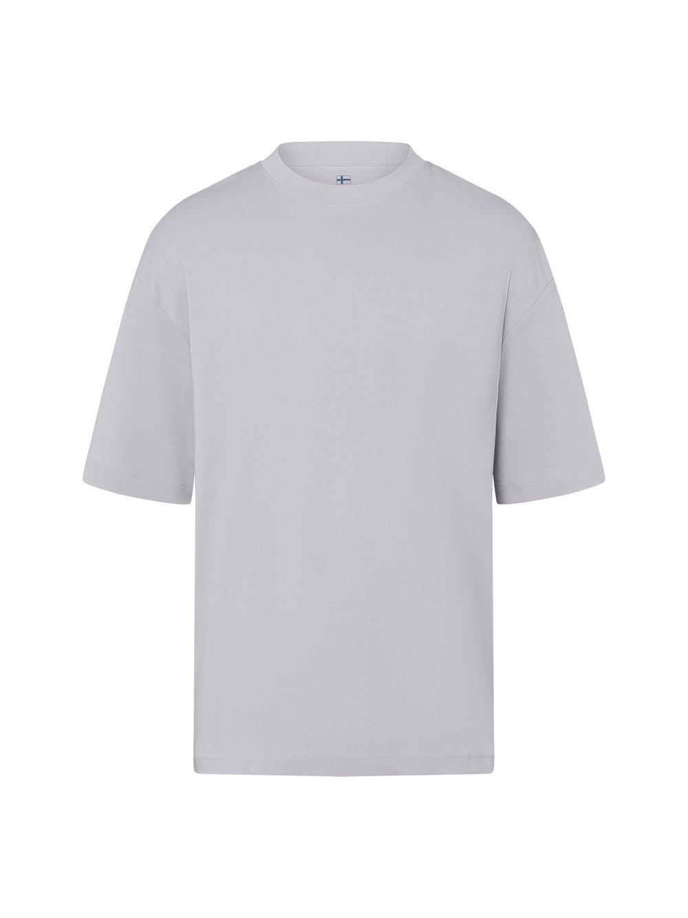 Nils Sundström T-Shirt Herren Baumwolle grau, XL