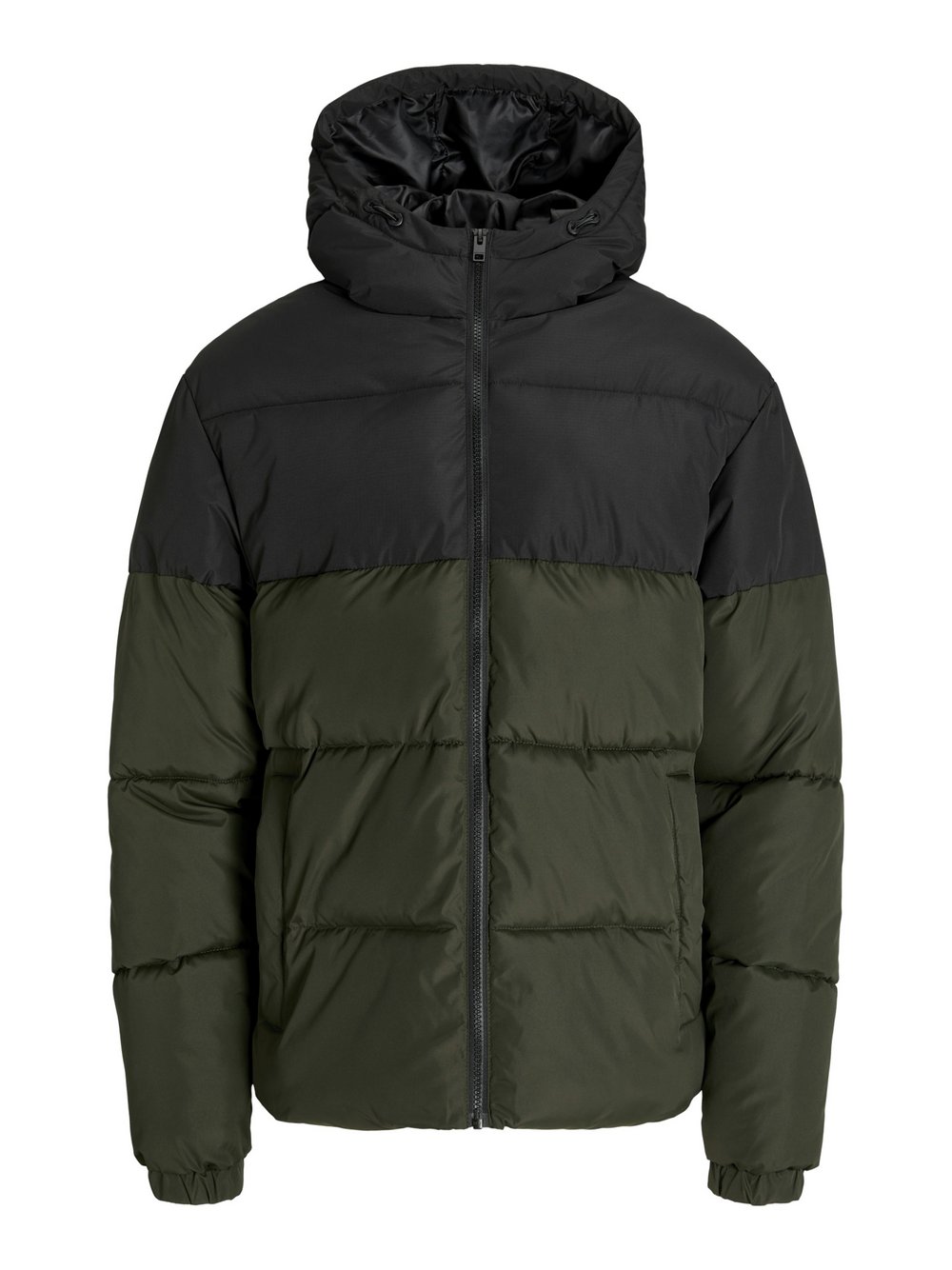 Jack & Jones Jacke Herren grün gestreift, XL