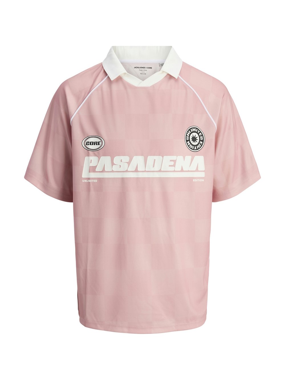 Thumbnail - Jack & Jones Junior Poloshirt Jungen rosa bedruckt, 104